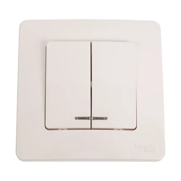 Двухклавишный выключатель Systeme Electric BLANCA BLNVS006512