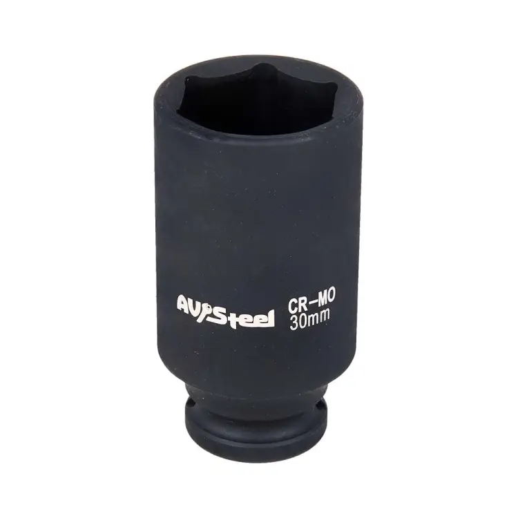 Удлиненная ударная шестигранная торцевая головка AV Steel AV-720130