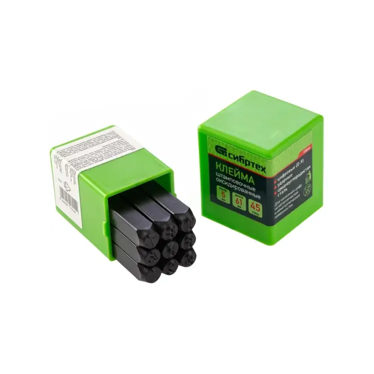 Ударные штамповочные цифровые клейма СИБРТЕХ 18844