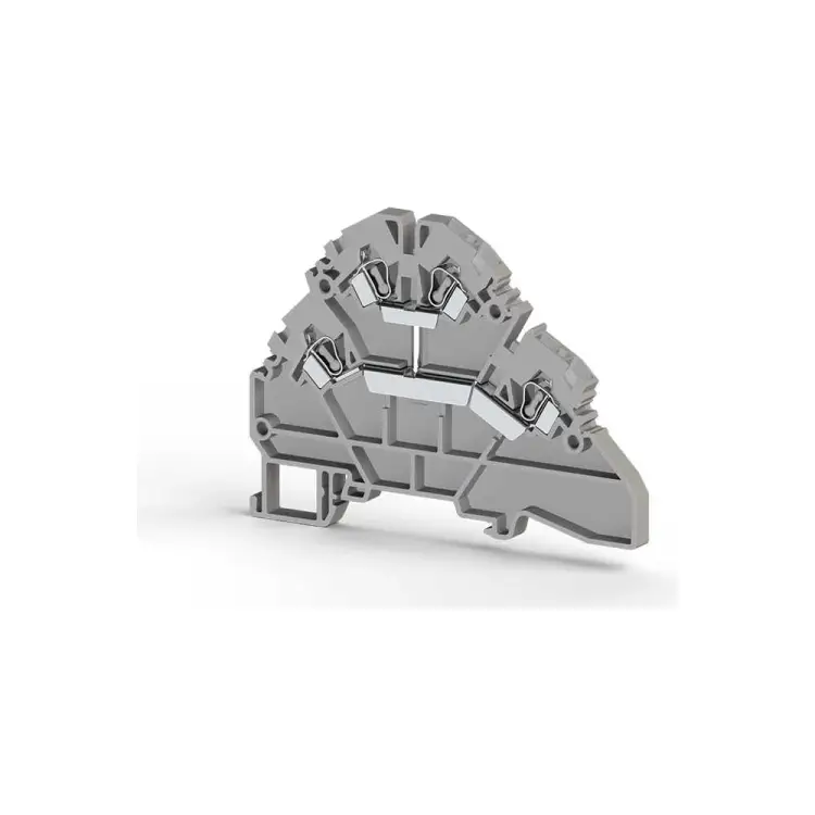 Двухъярусный пружинный клеммник Klemsan YBK2,5-2FK 0.0.0.3.316129