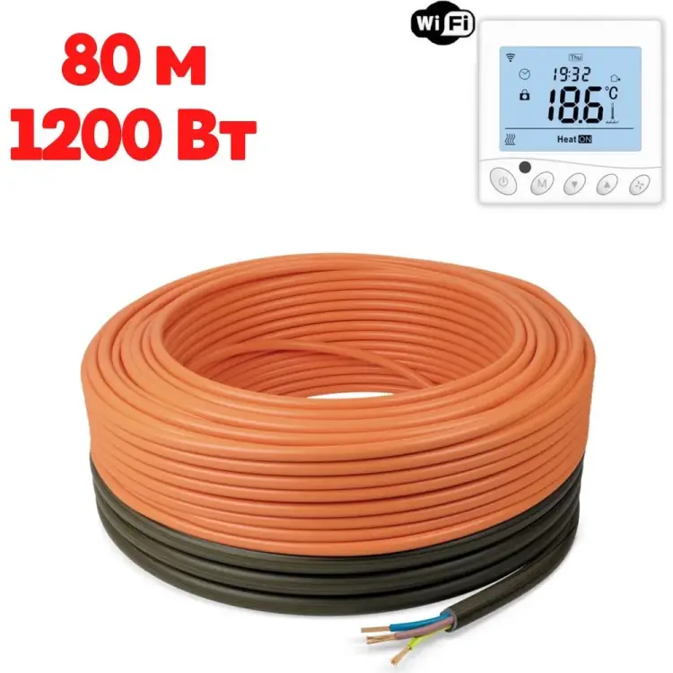 Теплый пол ТеплоСофт Профи 80м-1200/5 Теплый пол ТеплоСофт Профи 80м-1200/5