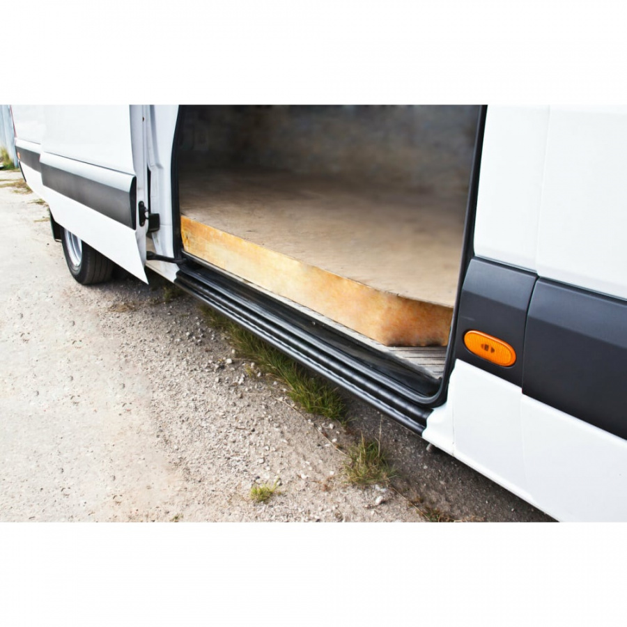 Накладка на порог боковой двери Mercedes-Benz Sprinter 2006-2013 Русская Артель NMBS-036202
