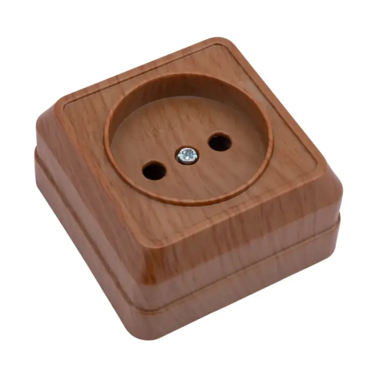 Одноместная розетка IEK РС20-2-ОД ОКТАВА ERO10-K04-10-DC