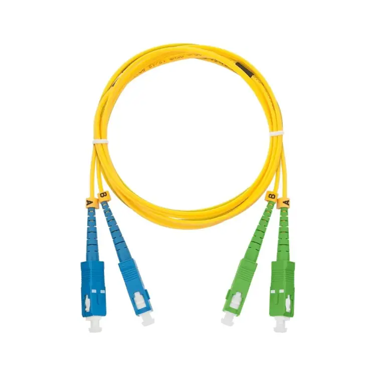 Переходной волоконно-оптический шнур NIKOMAX NMF-PC2S2C2-SCU-SCA-002 Переходной волоконно-оптический шнур NIKOMAX NMF-PC2S2C2-SCU-SCA-002