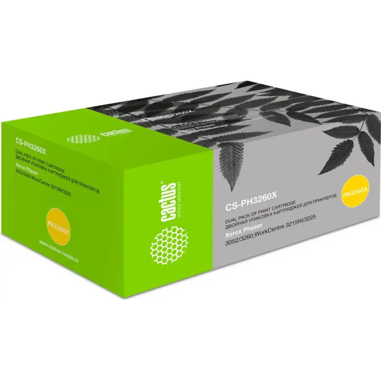 Лазерный картридж для xerox ph 3052/3052ni/3260 Cactus 106r02782 364620