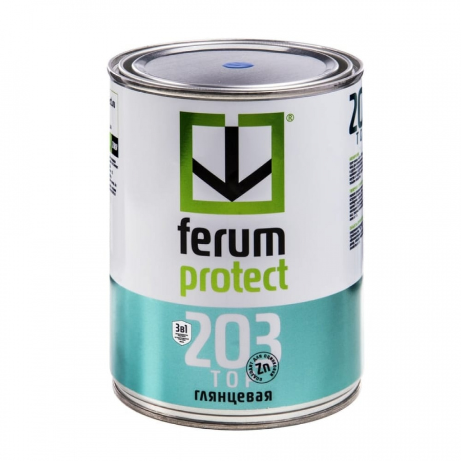 Быстросохнущая эмаль-грунт Ferumprotect 203
