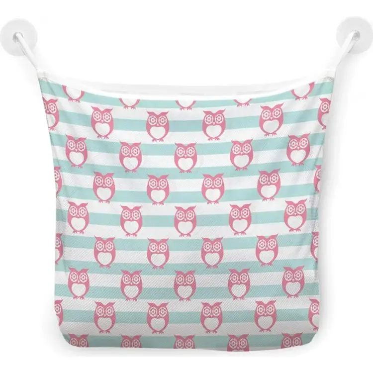 Настенная сетка-органайзер для ванной для игрушек JOYARTY Парад из сов tgb_15690