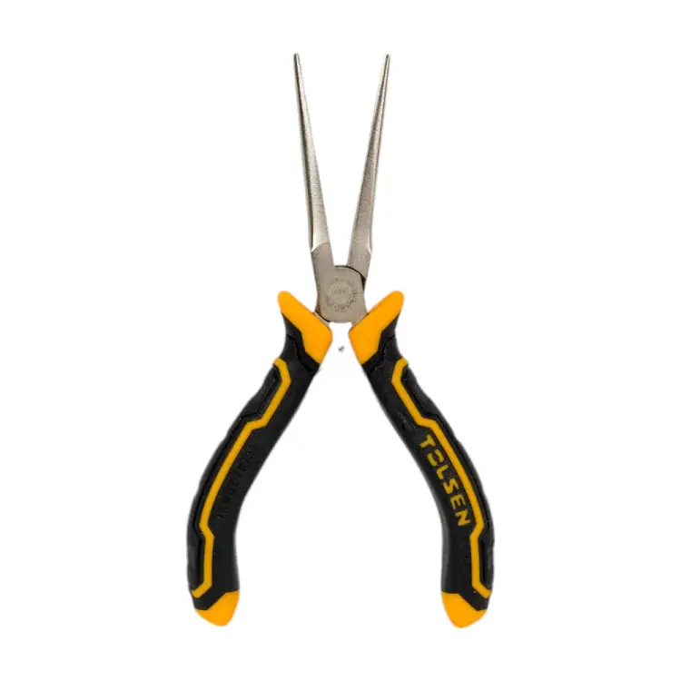 Тонконосые мини удлиненные плоскогубцы TOLSEN GRIPro 10357