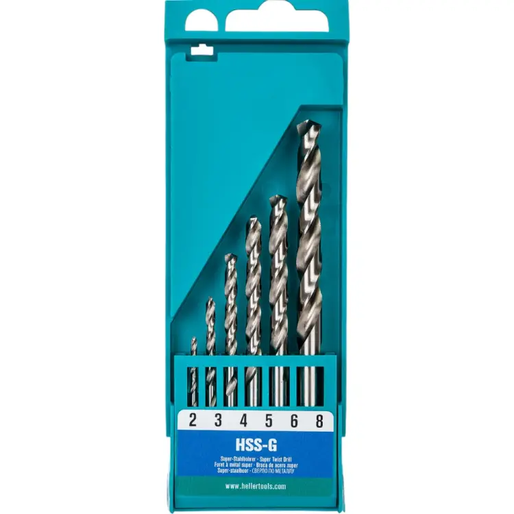 Набор сверл по металлу Heller 17731