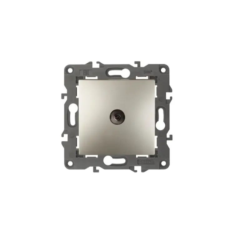 Проходная розетка TV ЭРА Elegance 14310204 Б0034299