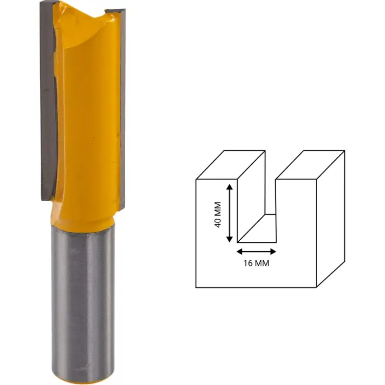 Пазовая прямая фреза VIRA 553321
