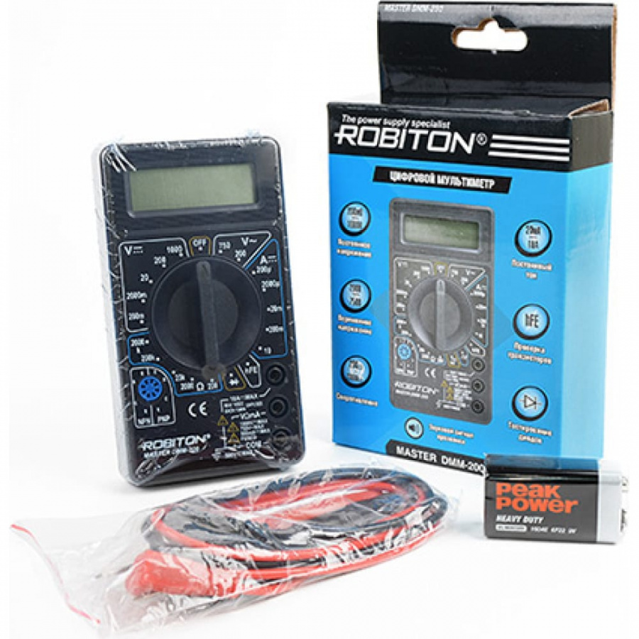 Мультиметр Robiton MASTER DMM-200