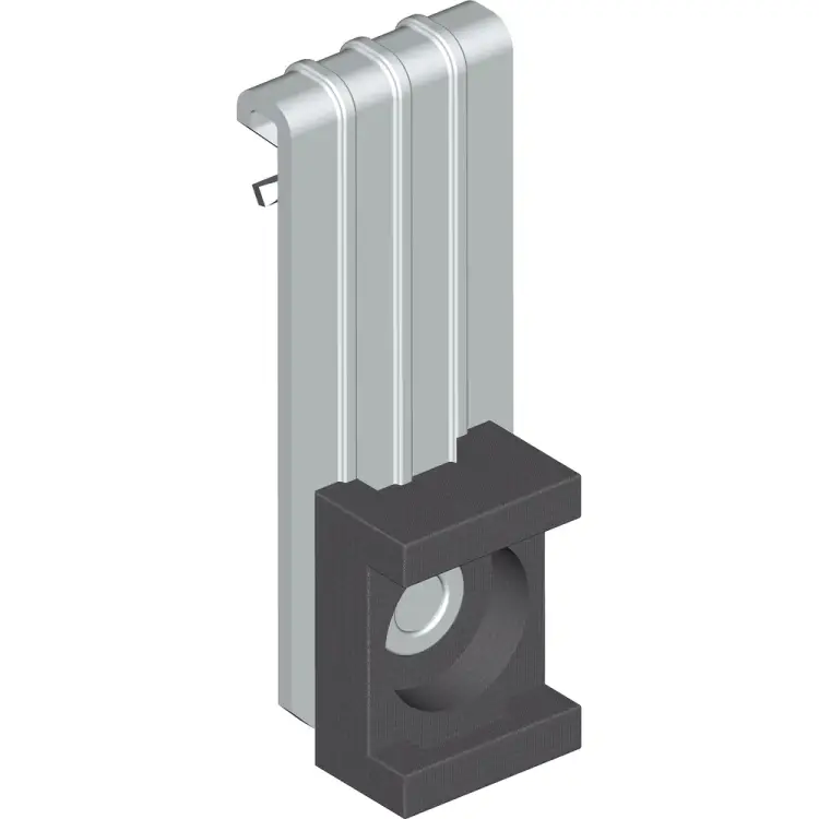 Вертикальный балочный зажим УМС 1-5 мм под нейлоновую стяжку VBZ-1-5-S