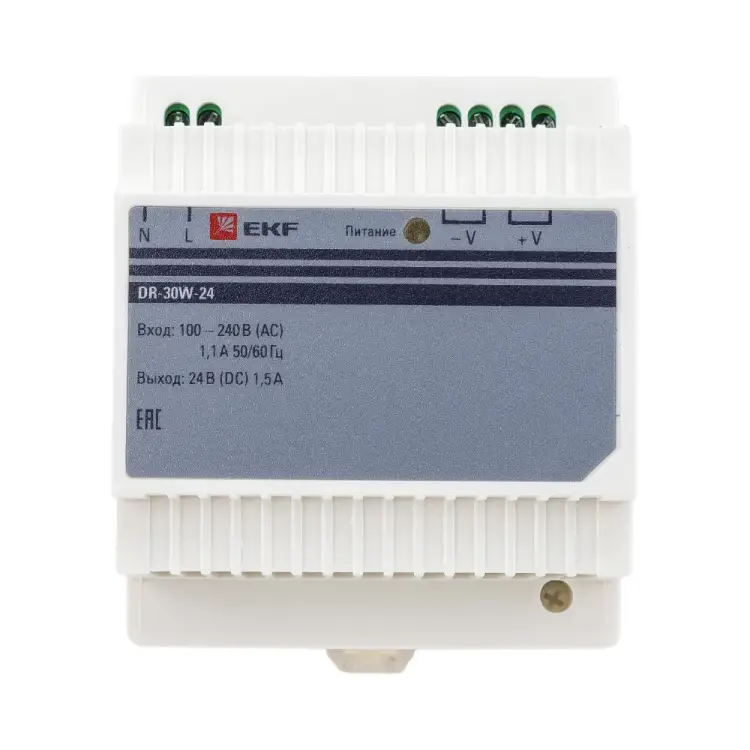 Блок питания EKF DR-30W-24 PROxima dr-30w-24