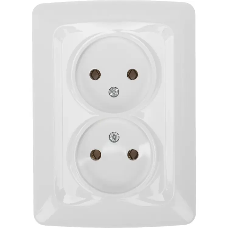 Двухместная розетка KRANZ dea KR-78-0217