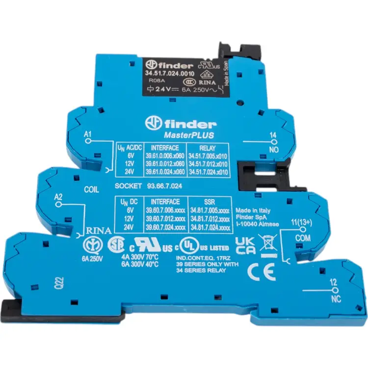 Электромеханический интерфейсный модуль-реле Finder 396100240060