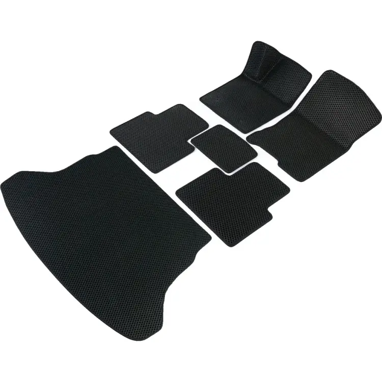 Коврики в салон и багажник для Lada X-Ray 2015-2022 (без бардачка) (Лада х рей) Vicecar SBDL49014R-черный