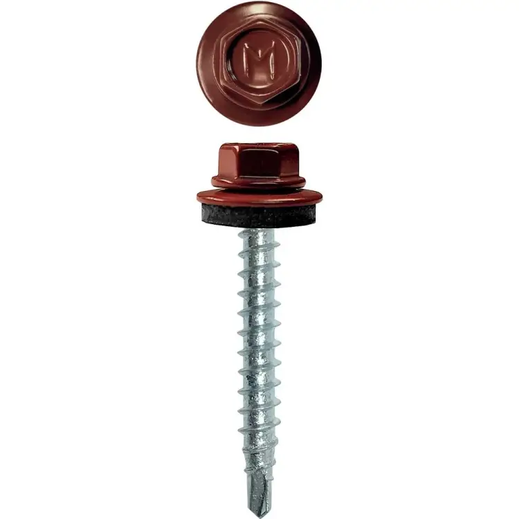 Кровельный саморез Daxmer 4,8х35 RAL3009 (250 шт.) 303922