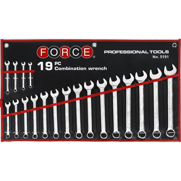 Набор гаечных ключей FORCE 5191C