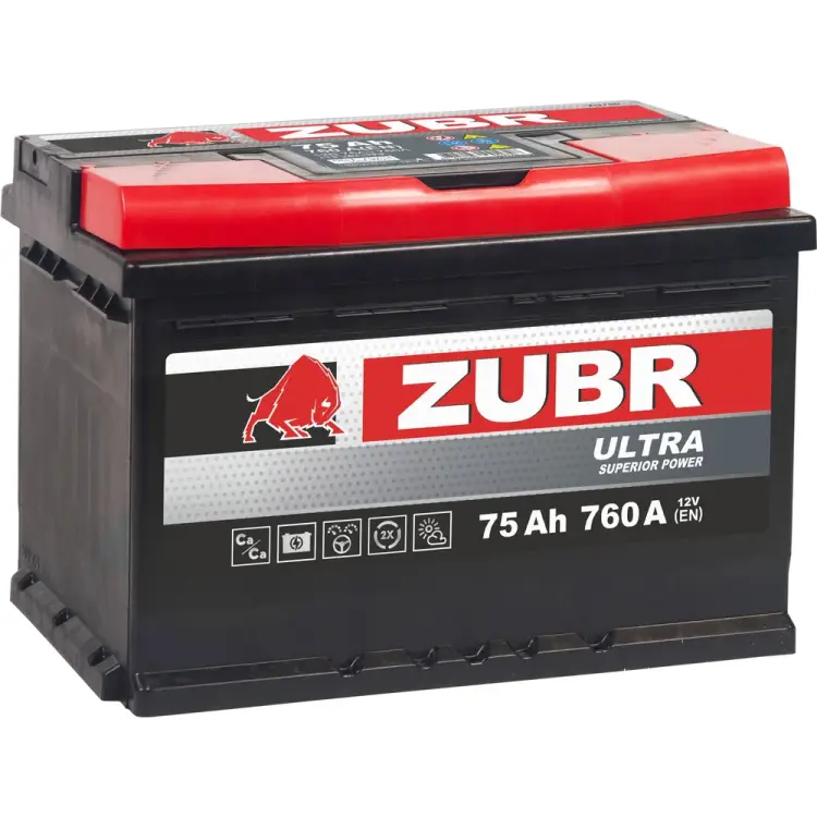 Аккумулятор ZUBR Ultra ZU751
