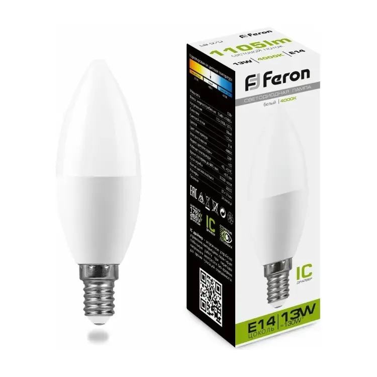 Светодиодная лампа FERON LB-970 38108