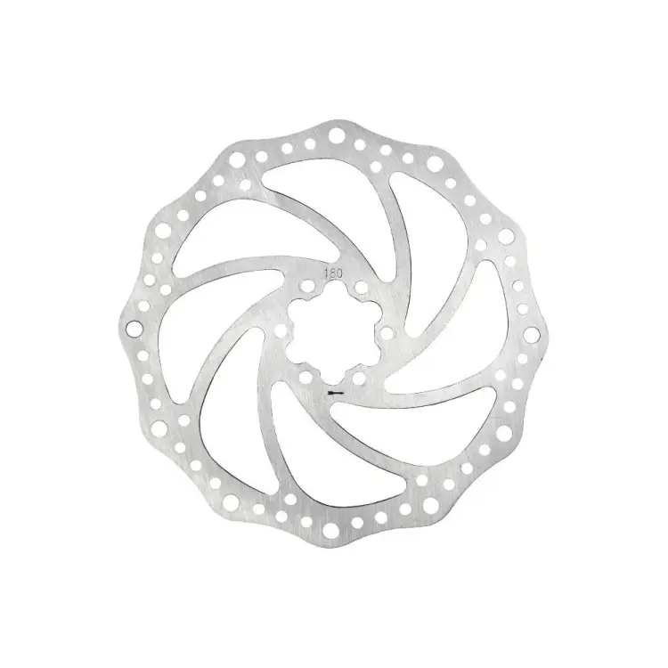 Ротор Juchuang 180 мм, крепление IS6, серебристый HQ-0013856