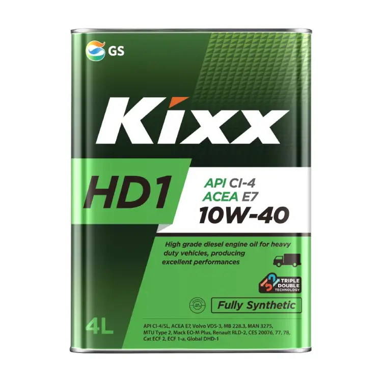 Синтетическое моторное масло KIXX HD1 10W40 L206144TE1