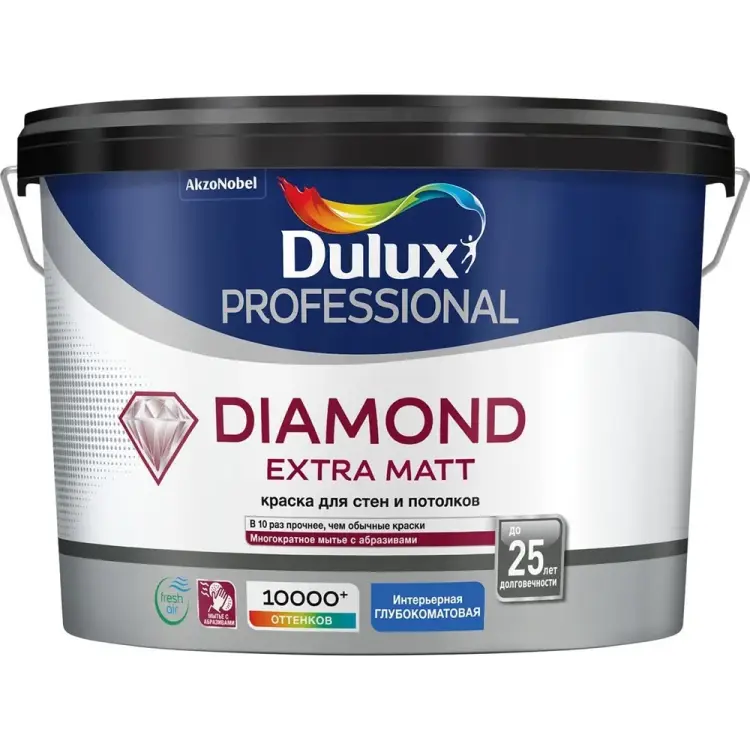 Краска Dulux Professional Diamond Extra Matt 5717340 Краска Dulux Professional Diamond Extra Matt 5717340