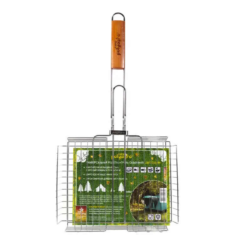 Универсальная объемная решетка-гриль POLYAGRO Camp 8102282 Универсальная объемная решетка-гриль POLYAGRO Camp 8102282