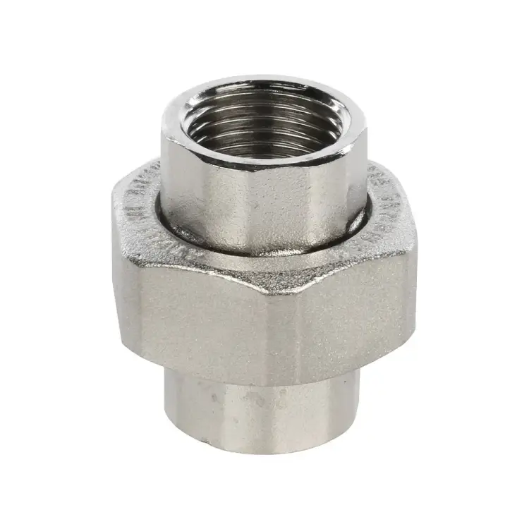 Никелированное разъемное соединение-американка STOUT RG008Q0SGHL598