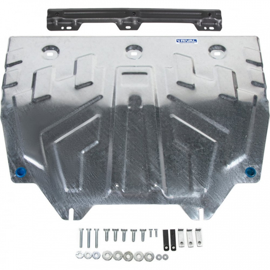 Защита картера и КПП Big Mazda 3 Мазда 3 BM 13-18/6 GJ 12-/СХ-5 11-/СХ-9 II 16- Rival ZZZ.3817.1