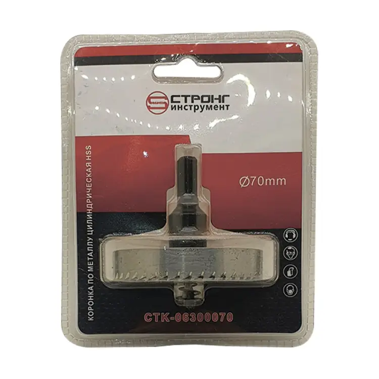 Стальная коронка по металлу Strong CTK-06300070 Стальная коронка по металлу Strong CTK-06300070