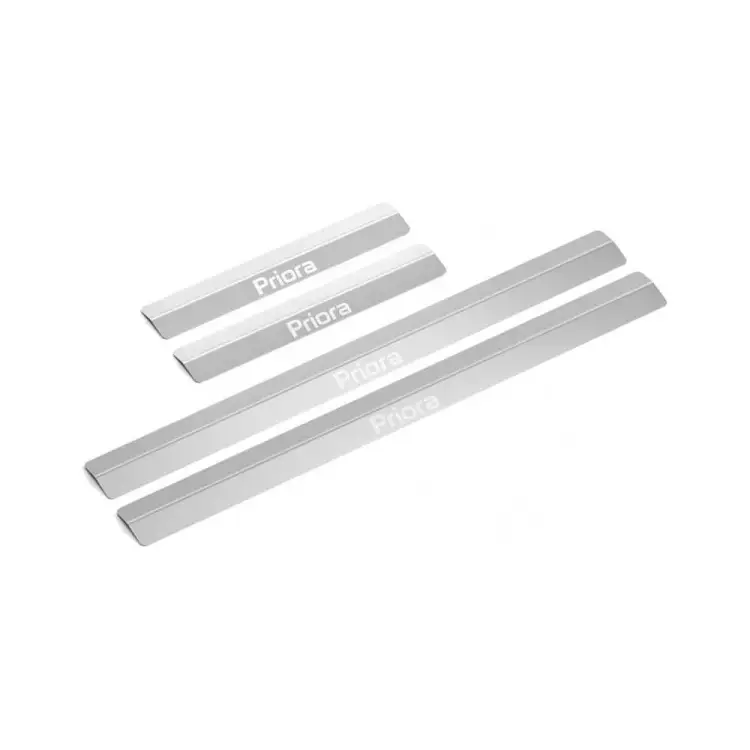 Накладки порогов Lada Priora 2007-2018 AutoMax AMLAPRI01