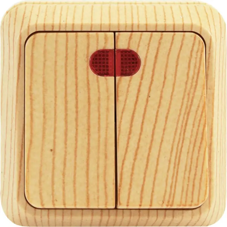 Двухклавишный выключатель Jilion 9533468