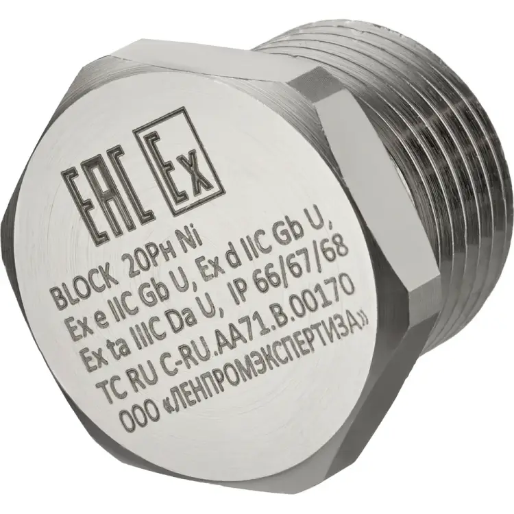 Заглушка ООО "БЛОК" 20 Рн Ni