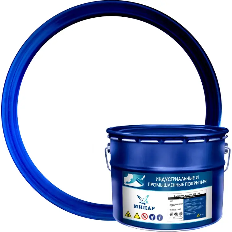 Фасадная краска Мицар АК-124 УТ000011641 Фасадная краска Мицар АК-124 УТ000011641