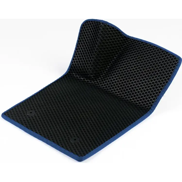 Водительский коврик для Kia Sorento I 2002-2011 (Киа Соренто 1) Vicecar 1DL23027-темносиний