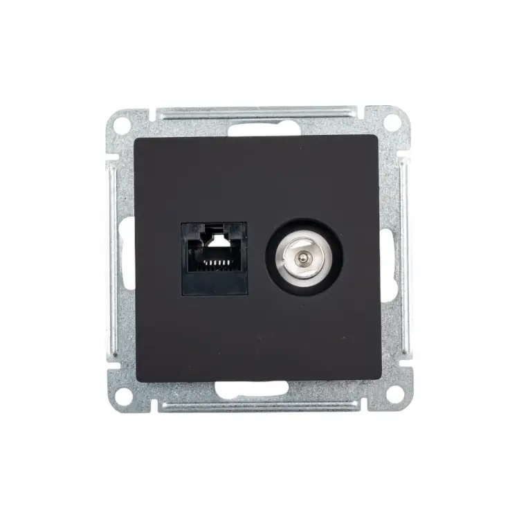 Двойная розетка Systeme Electric AtlasDesign ATN001089