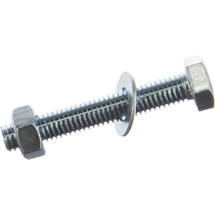 Оцинкованный шестигранный болт Tech-Krep М8х50 DIN933 (4 шт.) 114053