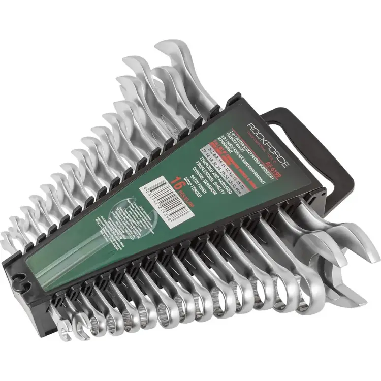 Набор комбинированных и рожковых ключей Rockforce RF-5199(47187) Набор комбинированных и рожковых ключей Rockforce RF-5199(47187)