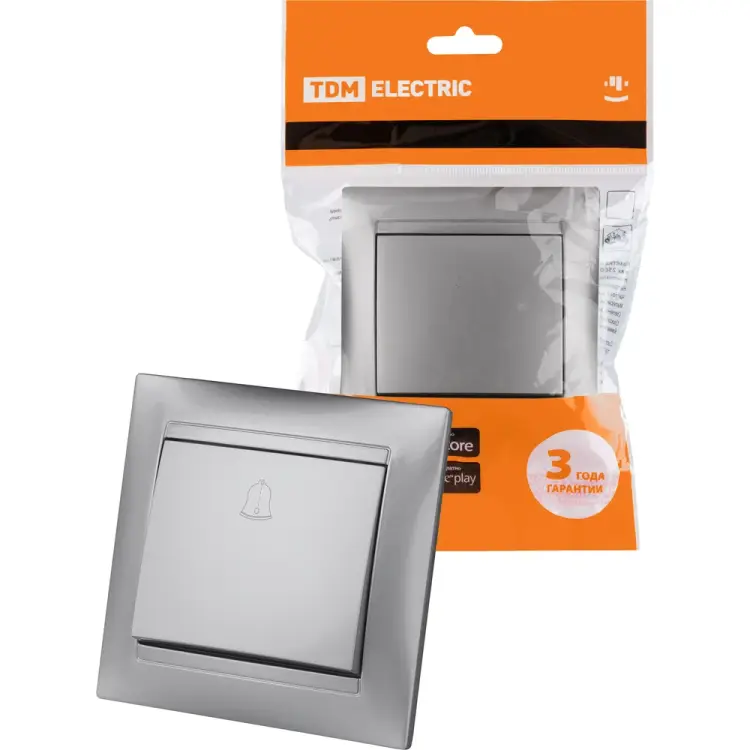 Звонковая кнопка звонка TDM ELECTRIC Лама SQ1815-0208