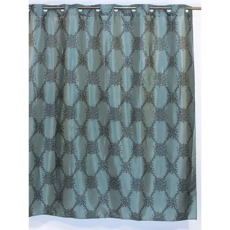 Штора для ванной комнаты Bath Plus Blackishgreen AE1206-1 LC1206-1