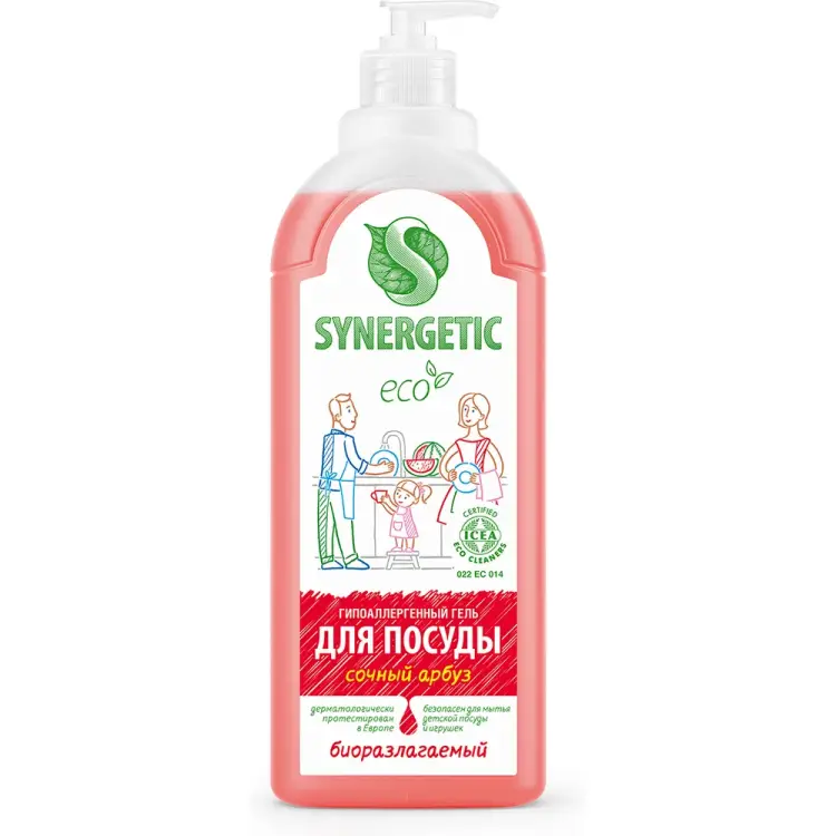 Средство для мытья посуды SYNERGETIC 103104/8