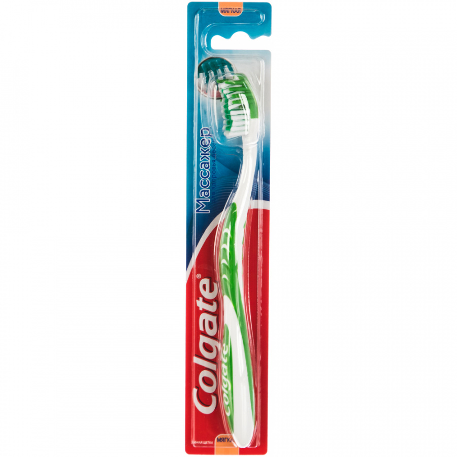 Мягкая зубная щетка COLGATE Массажер