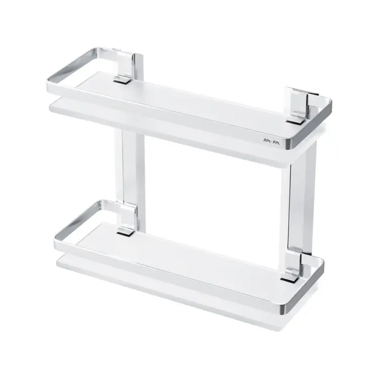 Двухуровневая стеклянная полка AM.PM Sense L A7455200