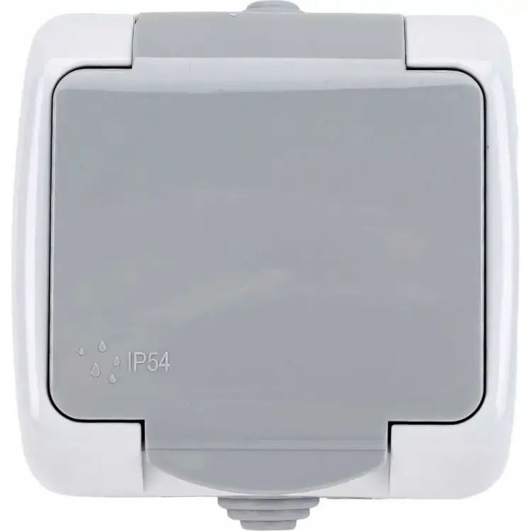 Одноместная розетка EKF Мурманск EFR16-029-30-54