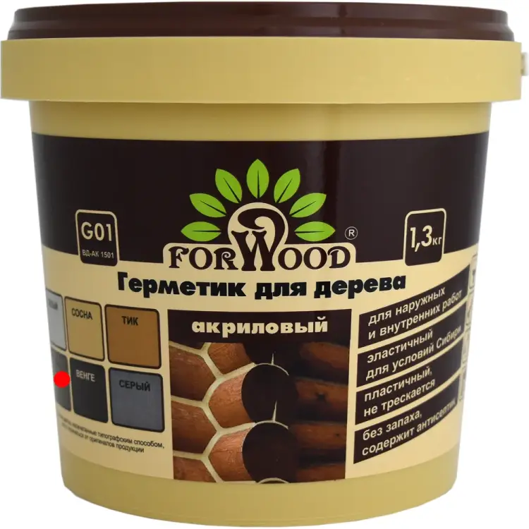 Герметик для дерева Forwood ВДАК-1501 141282