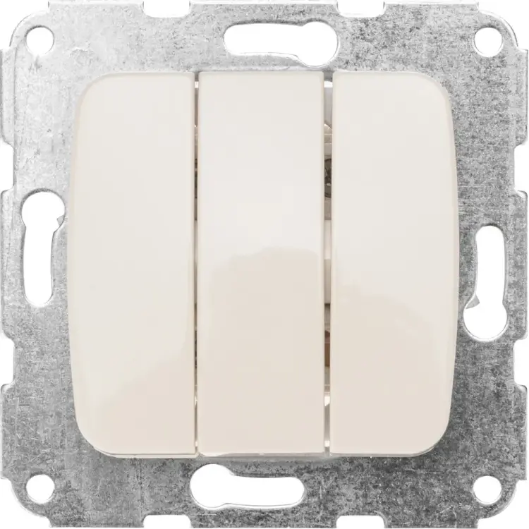 Трехклавишный механизм выключателя KRANZ dea KR-78-0234