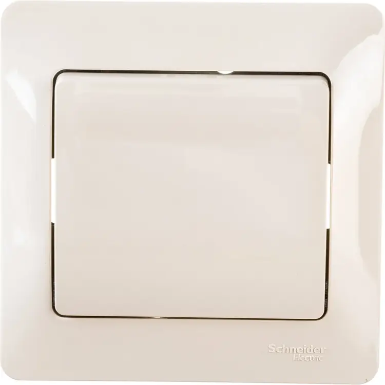 Одноклавишный выключатель Systeme Electric GLOSSA GSL000212