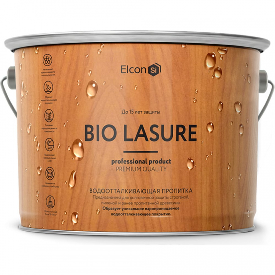 Водоотталкивающая пропитка для дерева Elcon Bio Lasure